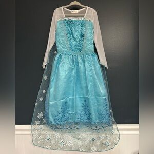 Kids Elsa Princess Costume